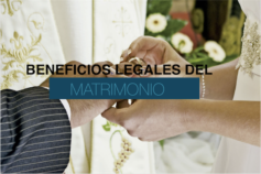 BENEFICIOS LEGALES DEL MATRIMONIO